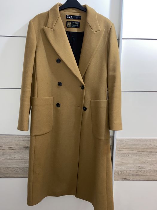 Дамско палто ZARA 75%вълна XL НАМАЛЕНО!