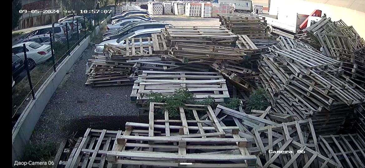 Палета за дървен материал или огрев