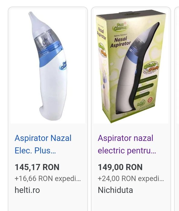 Curățitor nazal bebelusi