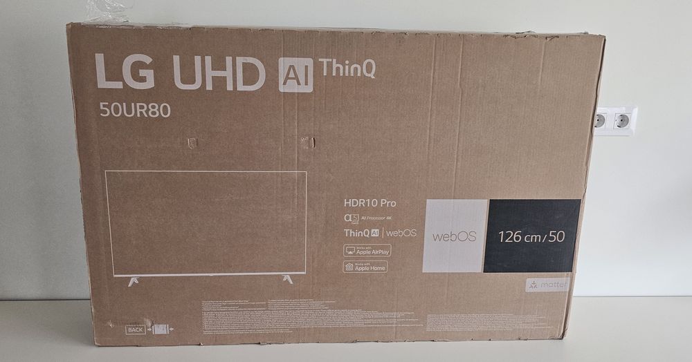 Телевизор LG 50" UR80 UHD 4K В ГАРАНЦИЯ