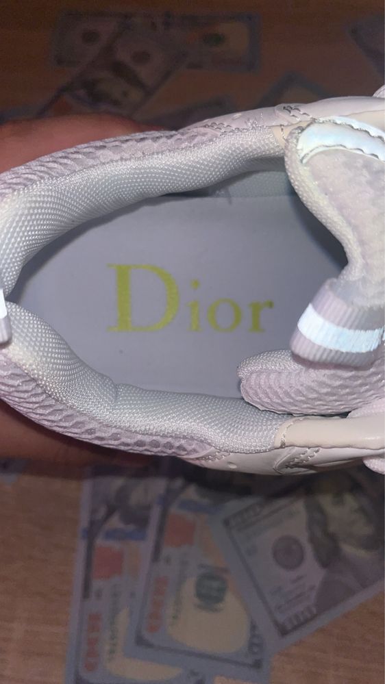 Dior b22 light green Сникърси 43н