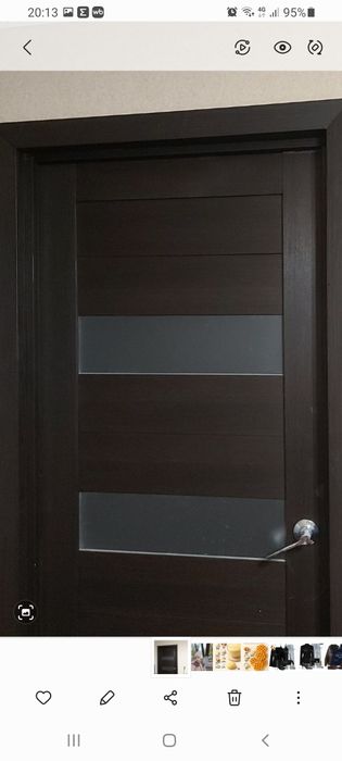 отдам межкомнатные двери б/у