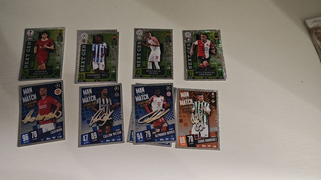 Cartonase Match Attax 2023-2024