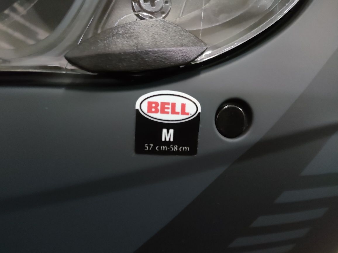 Casca moto Bell Qualifier Turnpike mărime M 57-58cm Negru Mat