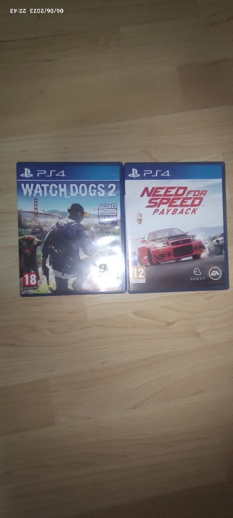 Set 2 jocuri : watch dogs 2 și need for Speed payback