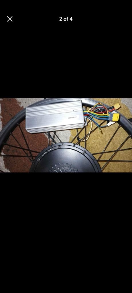 Kit bicicleta electrica 1000w acumulator 48v roata 26"