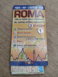 Harta Romei ( pe hârtie)