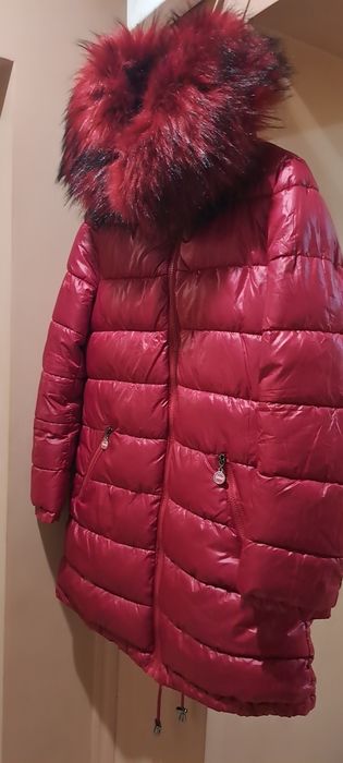 Дамски якета /Яке с пух М размер Яке с плетиво Л размер