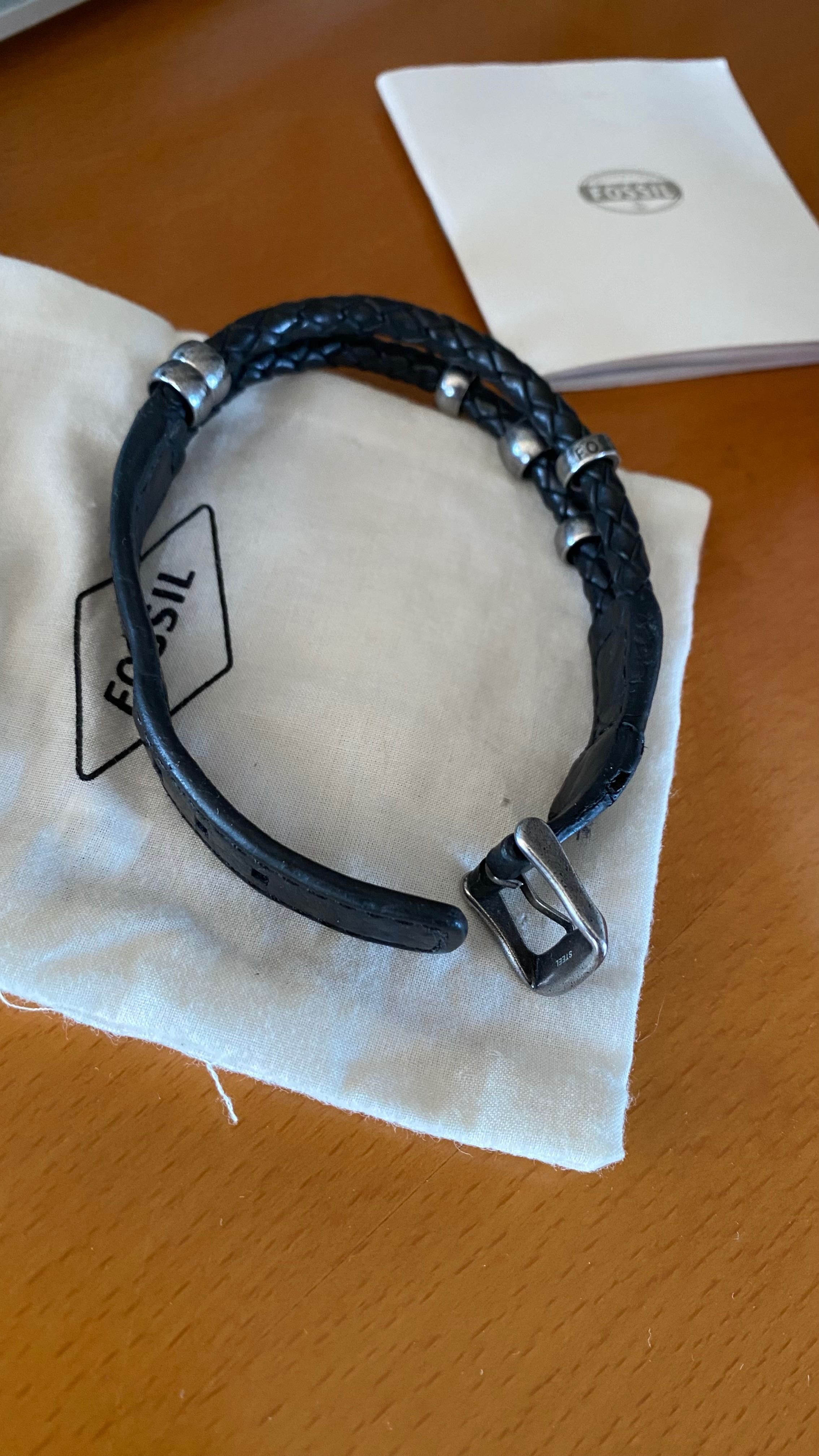 Кожена гривна Fossil