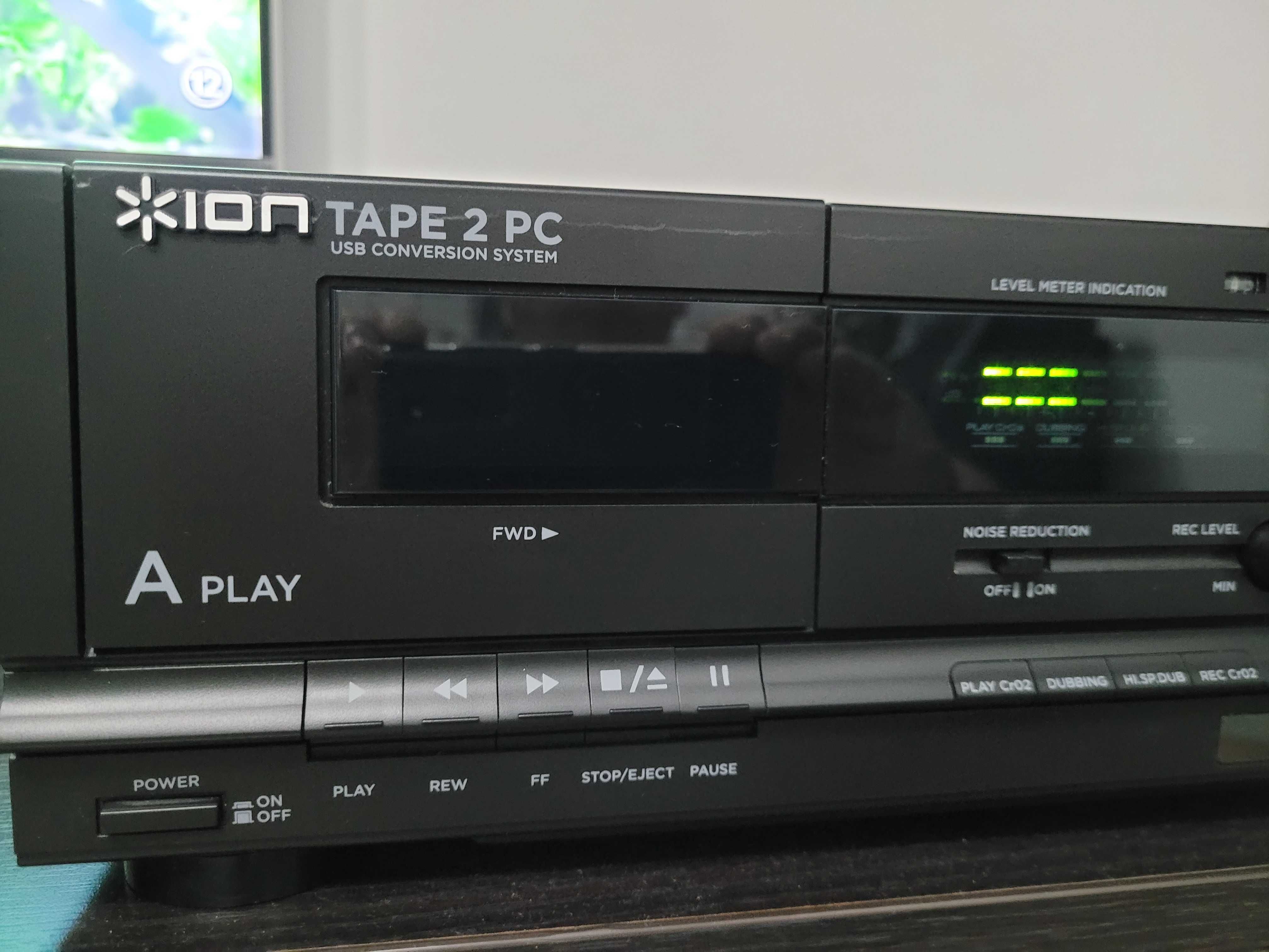 cassette deck ION Tape 2 PC usb conversion system