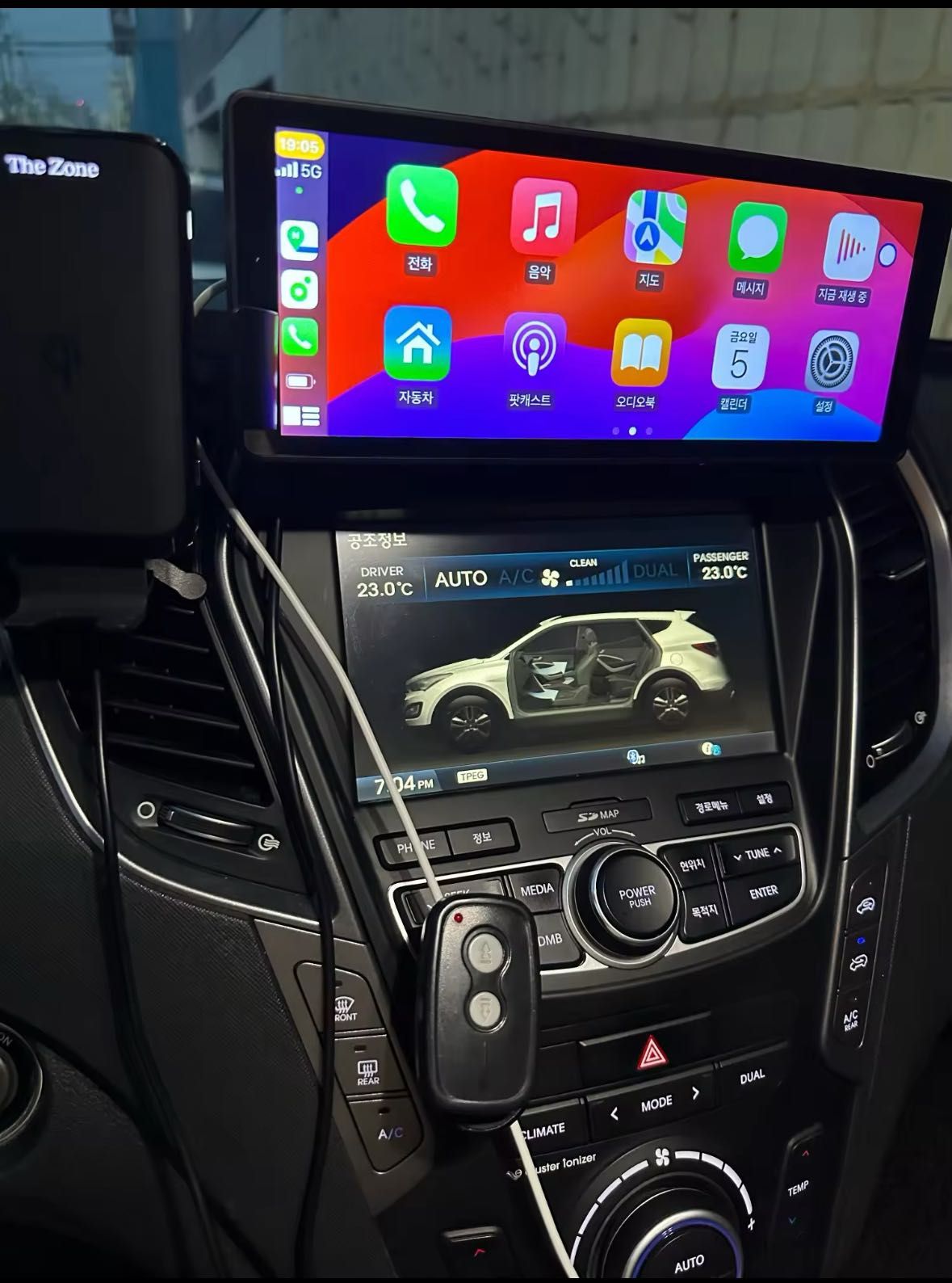 Navigatie Auto Universala | Apple CarPlay/Android Auto | 10 inc | Waze