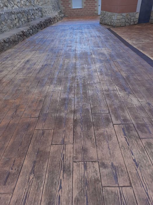 Beton amprentat si elicopterizat