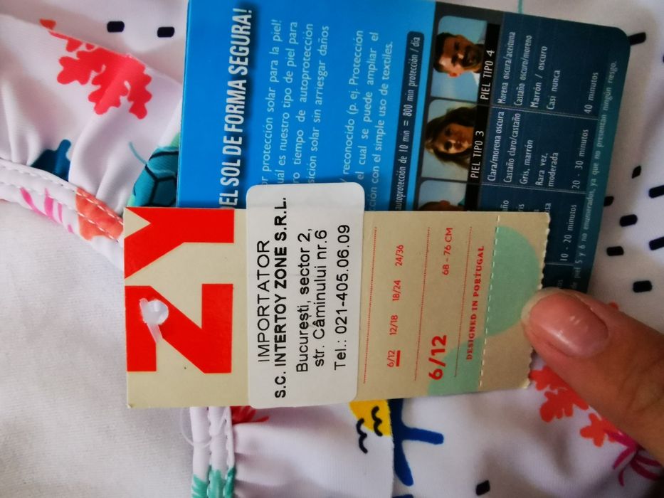 Costume baie mărimea 80