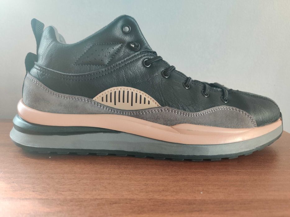 Кожени мъжки зимни обувки