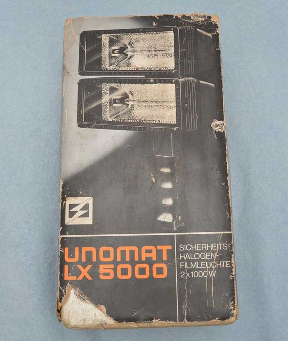 Lampa halogen 2x1000 watt - Lampa video Unomat LX 5000