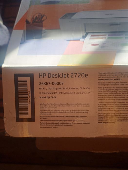 Imprimanta hp noua cu wifi