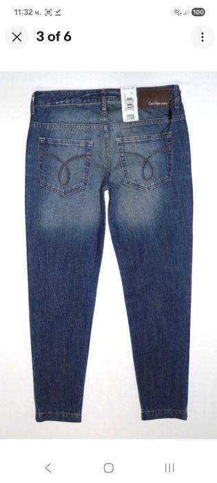 Дамски дънки Calvin Klein 27