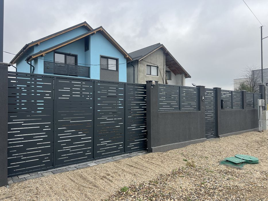 Porti, garduri si balustrade debitate CNC