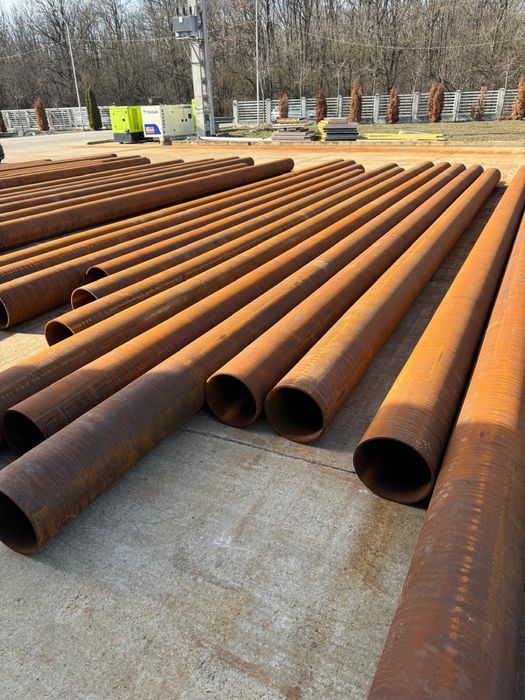 Teava metalica noua si recuperata stoc