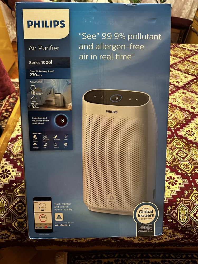 Пречиствател за въздух Philips 1000i Series