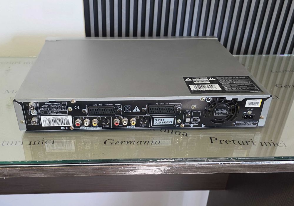 Hdd/dvd recorder Pioneer DVR-5100H-S - import Germania