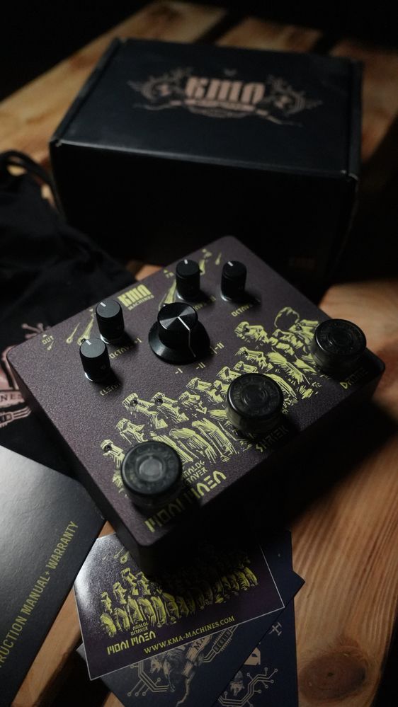 Педаль KMA Audio Machines Fuzz + octaver