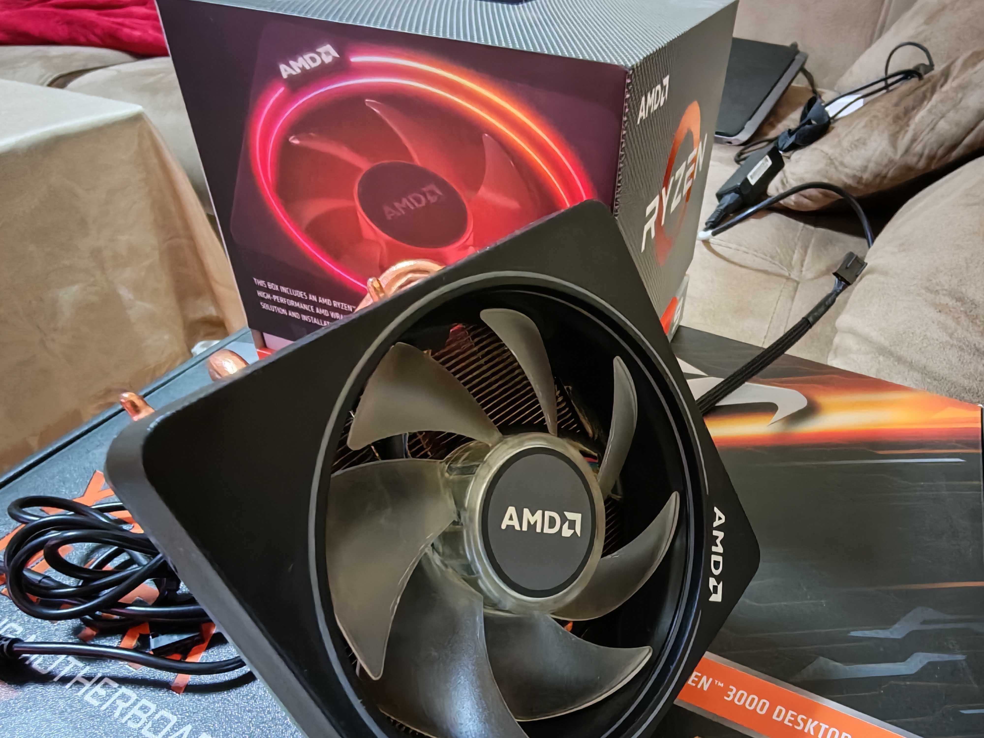 Дъно X570 AORUS ULTRA + Процесор AMD Ryzen 3900X+ Рам 32GB(2x16GB)DDR4