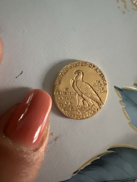 Moneda de aur 5$ an 1911