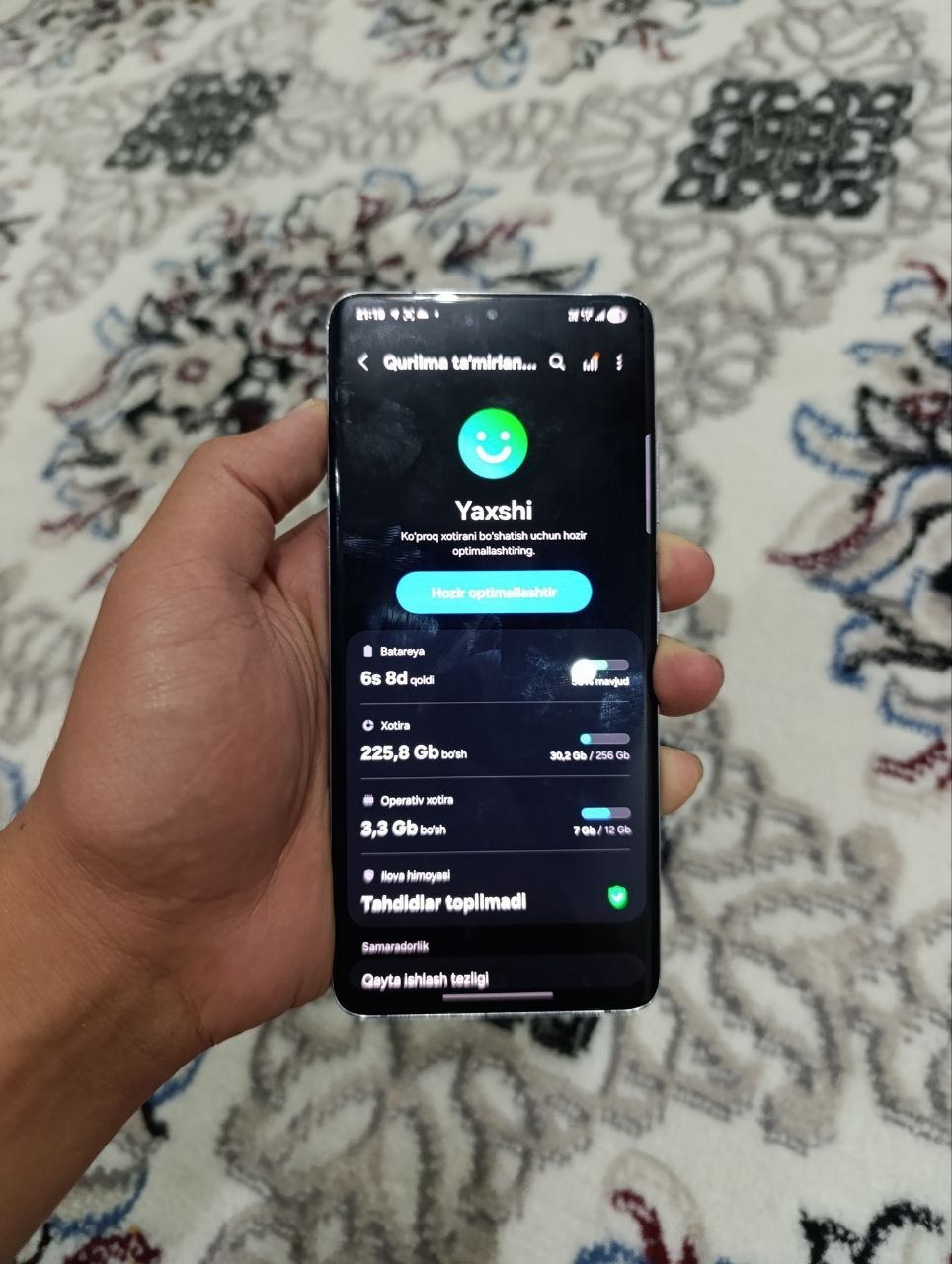 Samsung S21 Ultra Soya bor abmen Iphone 12 Pro 11 Pro Max