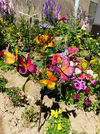 Светильник Бабочки на Солнечной Батарее для сада и дачи!!!