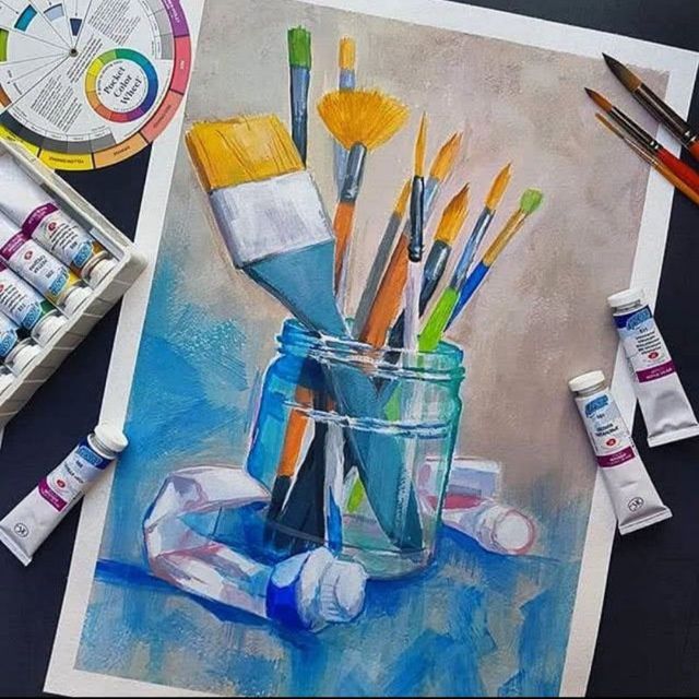 Живопись, рисунок, композиция профессионально.