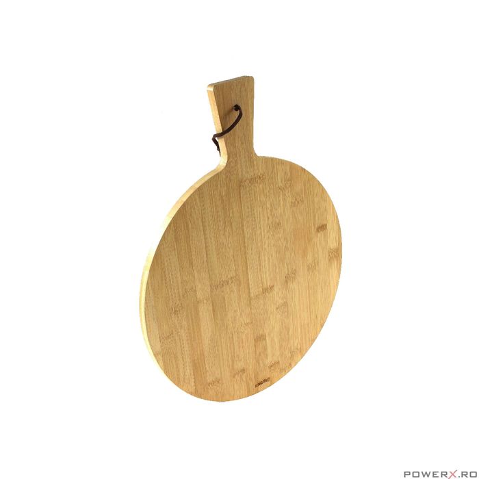 Tava pentru pizza, din bambus, 41 x 30 x 1,5 cm, KingHoff