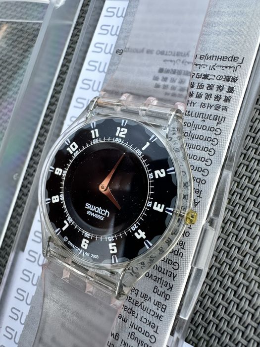 Ceas extrem subtire Swatch Skin SFK274 Out Collector Watch