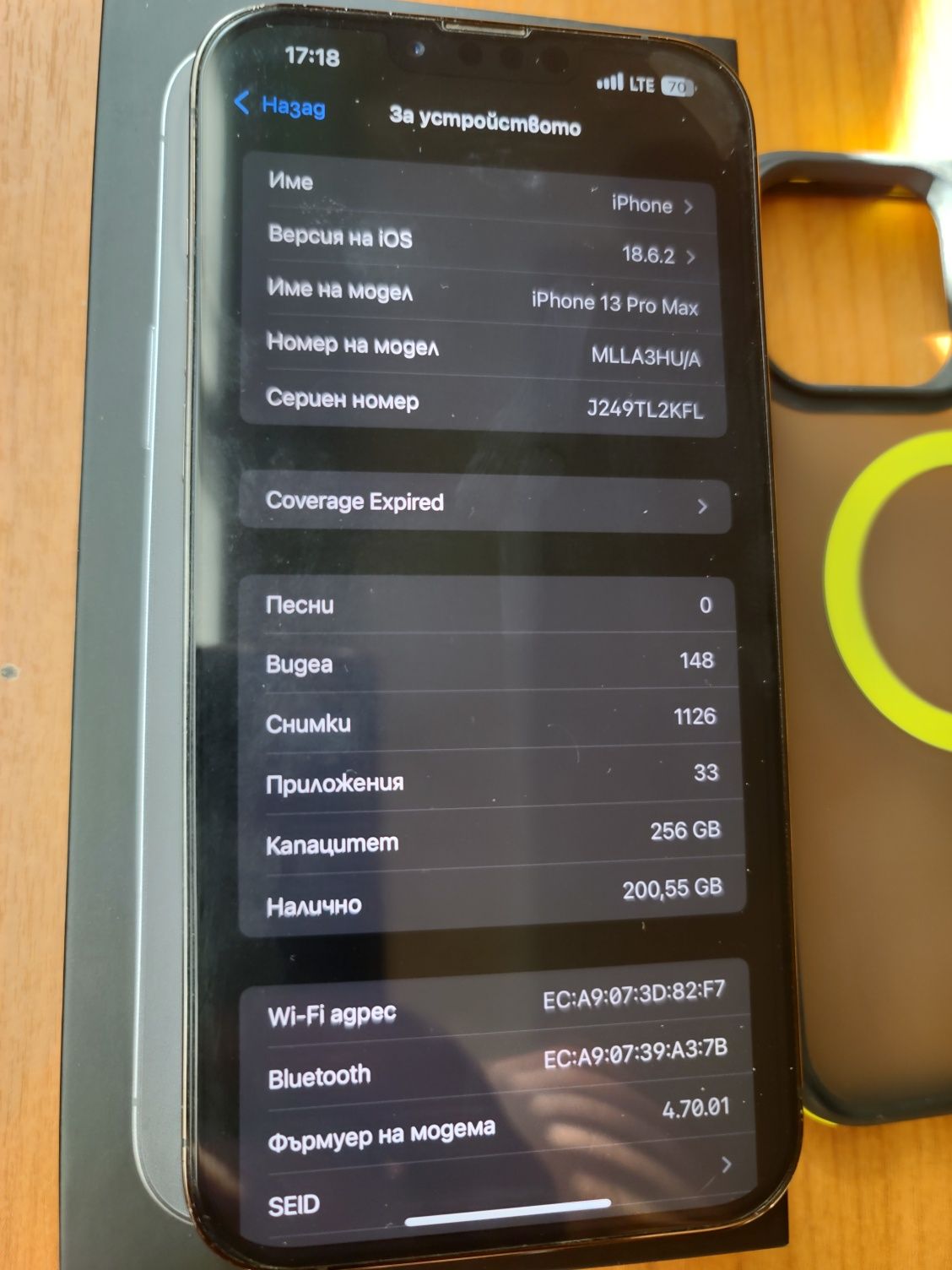 Iphone 13 pro max 256 gb!