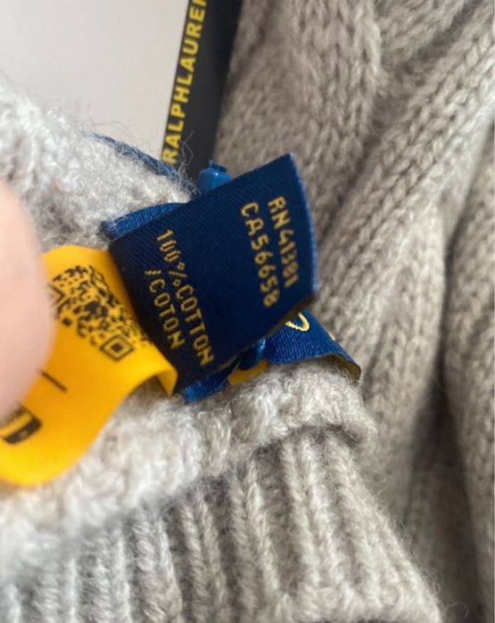 Pulover Polo Ralph Lauren Gri