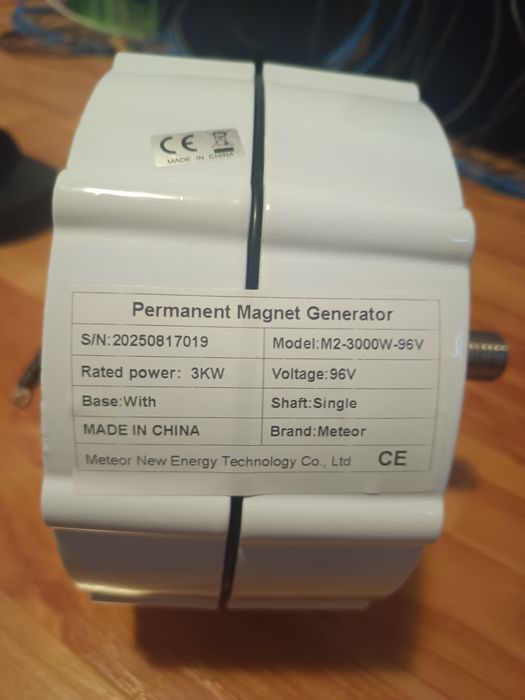 Generator de curent cu magneți neodim