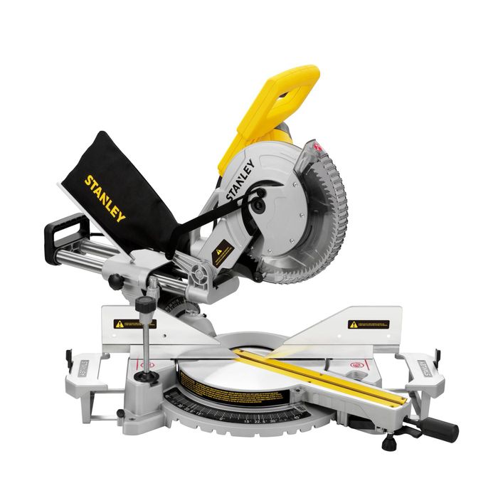 Настолен циркуляр с герунг + работна маса STANLEY SM1800, 254mm, 1800W