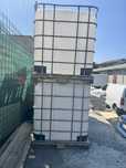 Bazin 1000l alimentar cadru metal/lemn