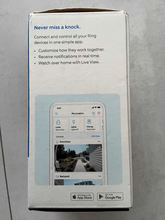 Sonerie video Ring Video Doorbell 3 Noua Sigilata