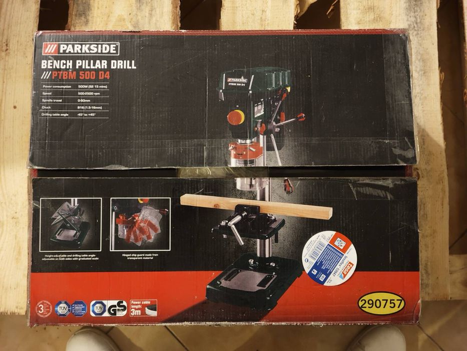 Настолна бормашина Parkside