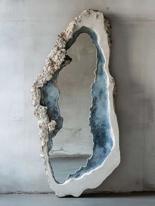 Скалы арт бетон имитация скал  зеркала  роспись стен