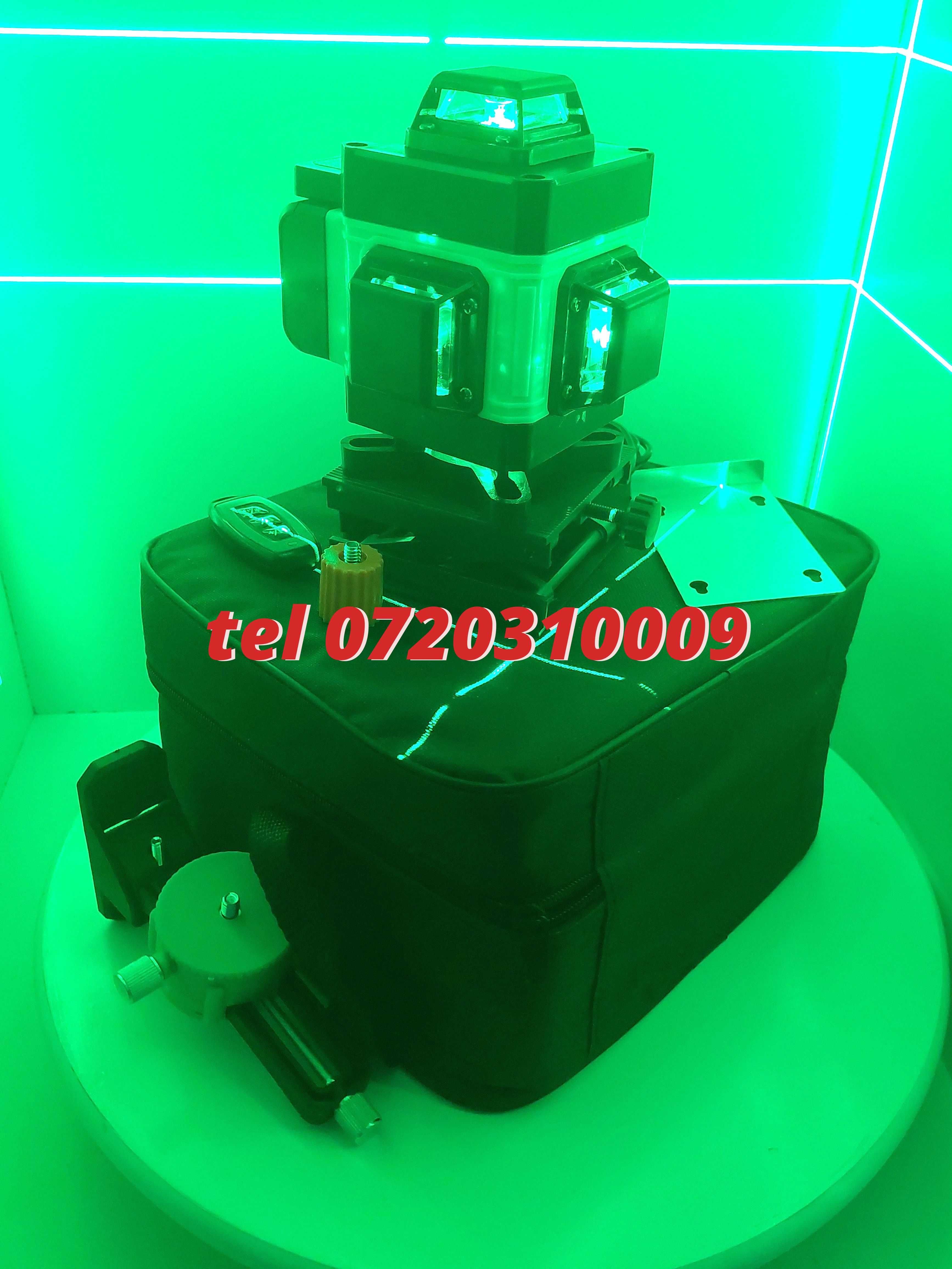 Superoferta Auto Nivela Laser Laser Verde 4d 16 Linii Cu Telecomanda
