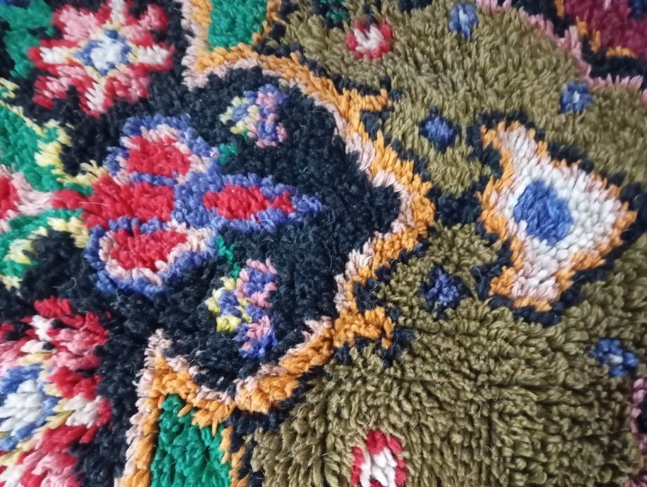 Халище многоцветно 200/150 см ръчно тъкано