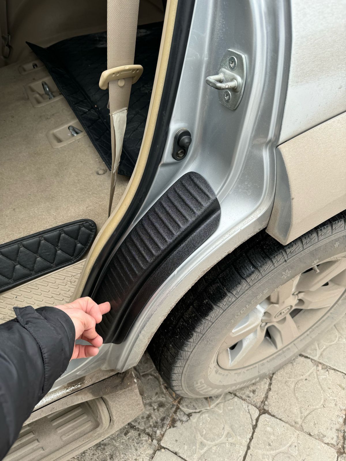 Подкрылки Toyota land cruiser Prado 120/gx470