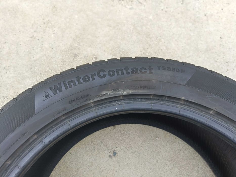 O anvelopa iarna 255 45 18 continental wintercontact TS850 cu 7,5 mm