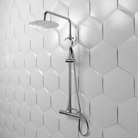 Set dus cu baterie termostatata