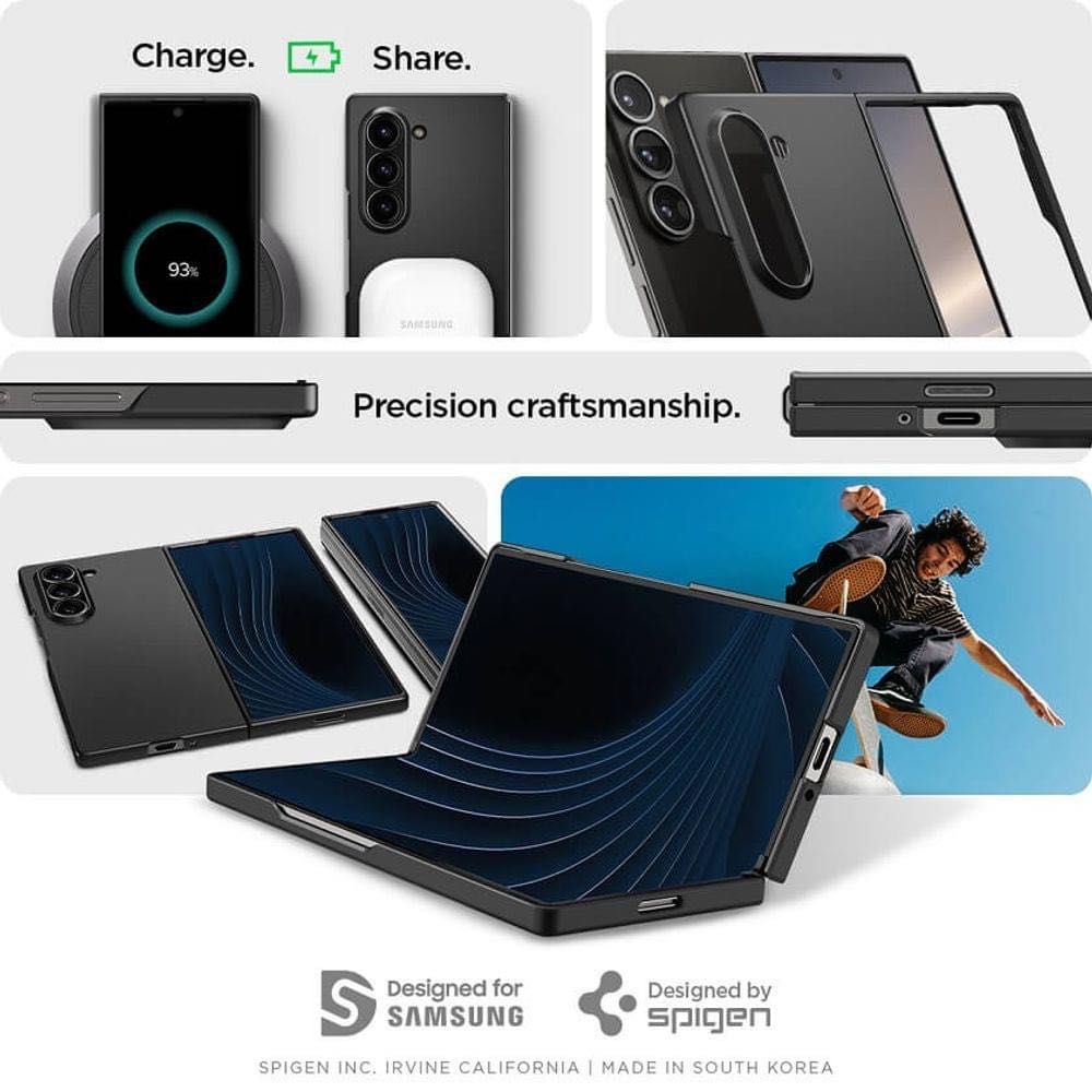 Spigen AirSkin Case -тънък поликарбонатов кейс за Galaxy Z Fold6