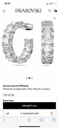 cercei swarovski Noi