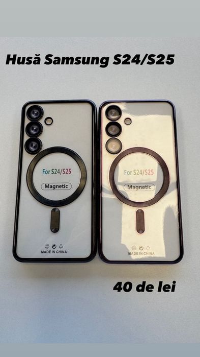 Folie, Husa, Incarcator, Cablu Samsung S24/S25