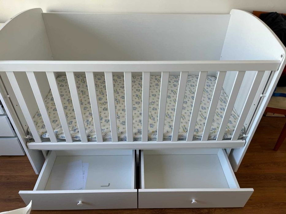 Бебешка кошара с матрак 140/70